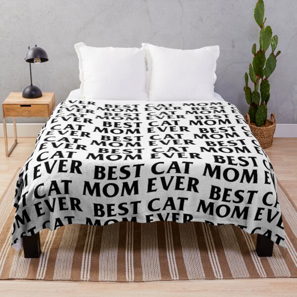 Item preview, Best Cat Mom Ever designed and sold by reallyrealnow.
