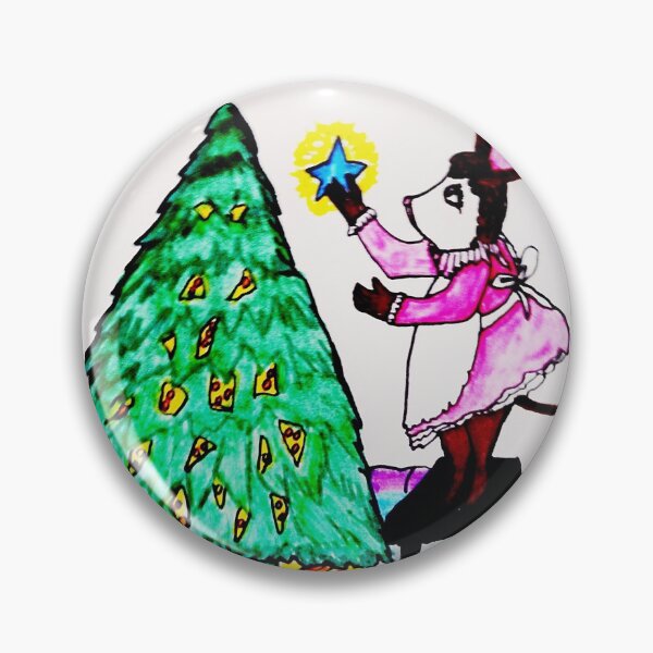 Item preview, MS. MYRTLE MOUSE ON CHRISTMAS  designed and sold by JoAnnHayden.