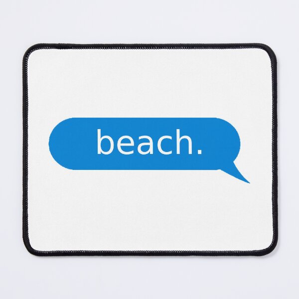 Item preview, beach bubble message designed and sold by sticker-vault.