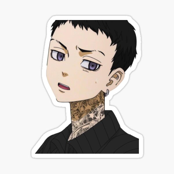 Mitsuya as kid edgy edit Tokyo Revengers Sticker