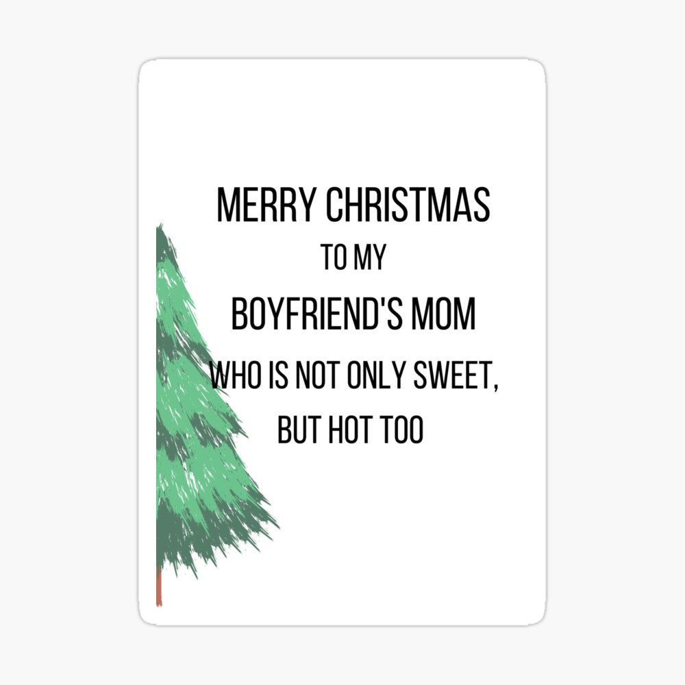 Christmas Boyfriend's Mom Beautiful Mom Personalized Ornament