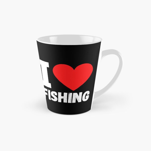 Item preview, I Love Fishing Heart Design For Fishing Lovers designed and sold by RGRamsey.