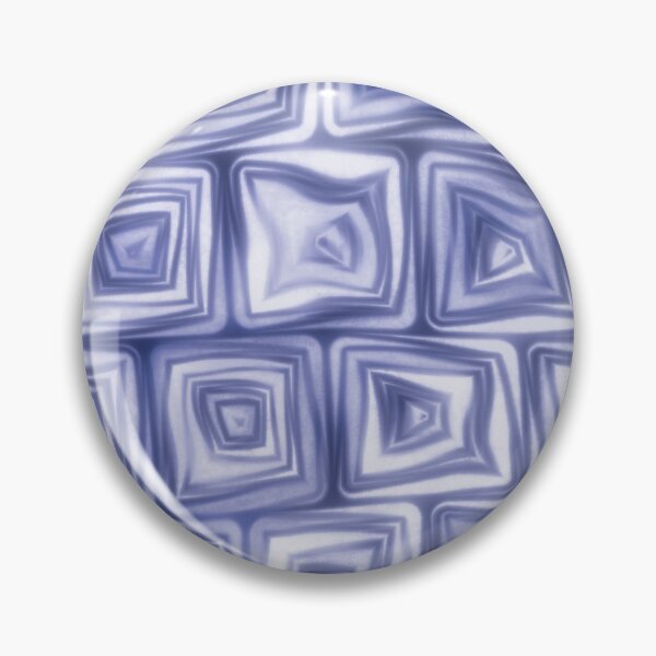 Item preview, Large Blue Squiggly Swirly Spiral Squares designed and sold by James-Cole.
