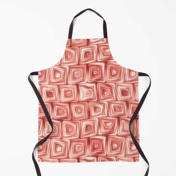 Item preview, Large Bright Red Squiggly Swirly Spiral Squares designed and sold by James-Cole.