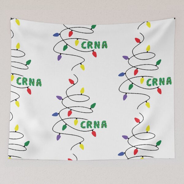 Item preview, CRNA Christmas designed and sold by AnesthesiaGoods.