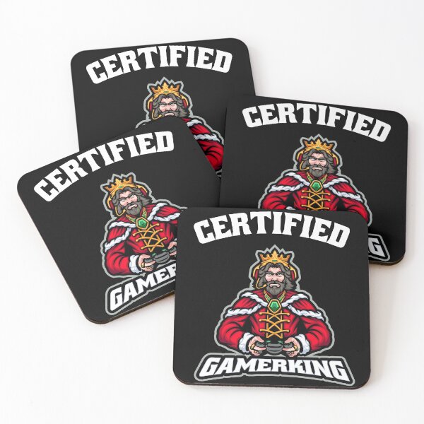 Item preview, Certified Gamer King designed and sold by Legendary  Status.