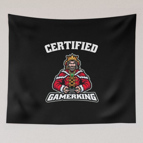 Item preview, Certified Gamer King designed and sold by Legendary  Status.