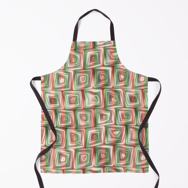 Item preview, Large Candy Cane Stripes Squiggly Swirly Spiral Squares designed and sold by James-Cole.