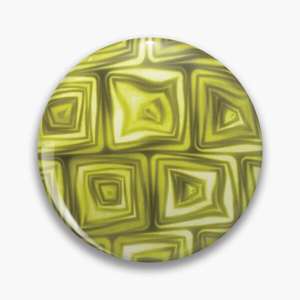 Item preview, Large Golden Yellow Squiggly Swirly Spiral Squares designed and sold by James-Cole.