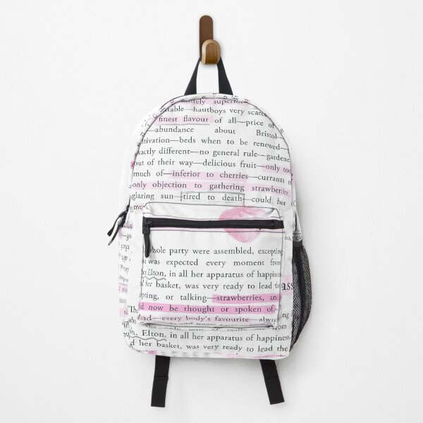 Item preview, Emma Book Quote - The Strawberry Passage - Jane Austen designed and sold by GoodOldBooks.