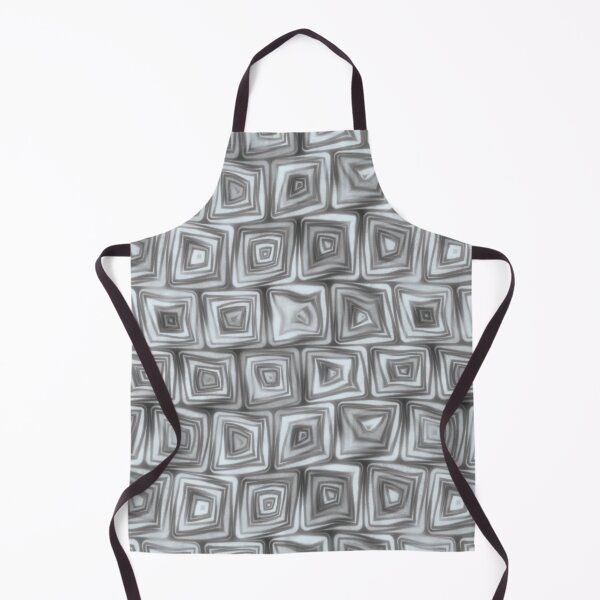 Item preview, Large Grey Squiggly Swirly Spiral Squares designed and sold by James-Cole.