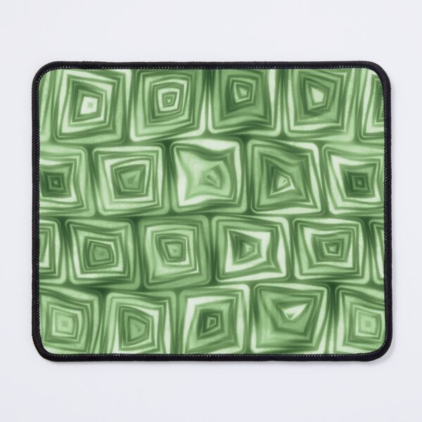 Item preview, Large Minty Green Squiggly Swirly Spiral Squares designed and sold by James-Cole.