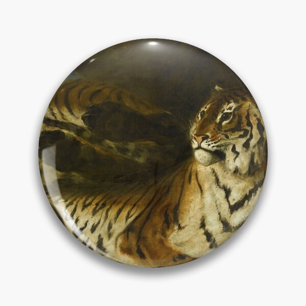 Item preview, Eugène Delacroix "Tiger playing with his mother" designed and sold by Alexandra Dahl.