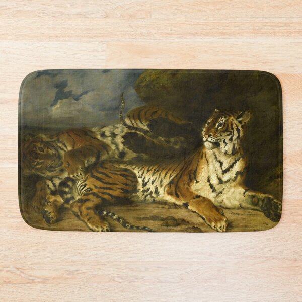 Item preview, Eugène Delacroix "Tiger playing with his mother" designed and sold by Alexandra Dahl.