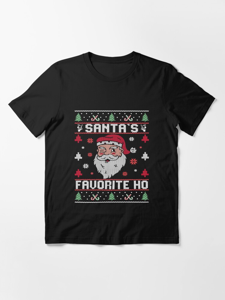 Santa's favorite outlet ho ugly sweater