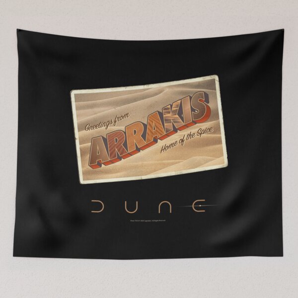 Item preview, Greetings from Arrakis, home of the spice Classic designed and sold by hatfieldlevi22.