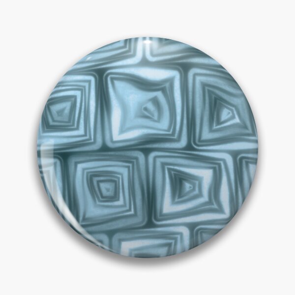 Item preview, Large Turquoise Squiggly Swirly Spiral Squares designed and sold by James-Cole.