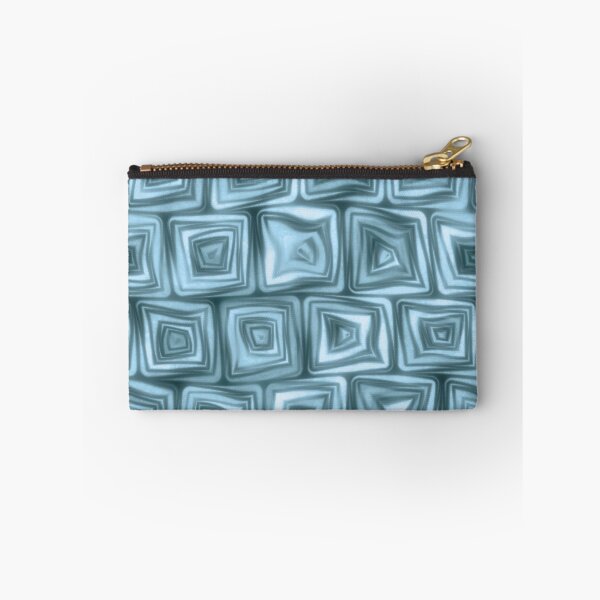 Item preview, Large Turquoise Squiggly Swirly Spiral Squares designed and sold by James-Cole.