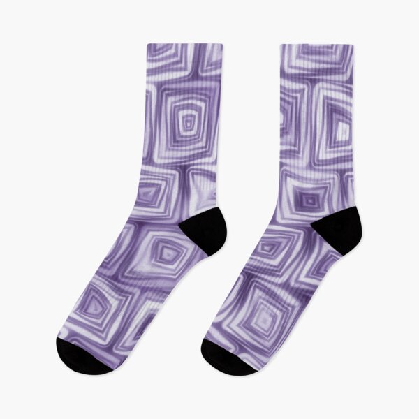 Item preview, Large Violet Purple Squiggly Swirly Spiral Squares designed and sold by James-Cole.