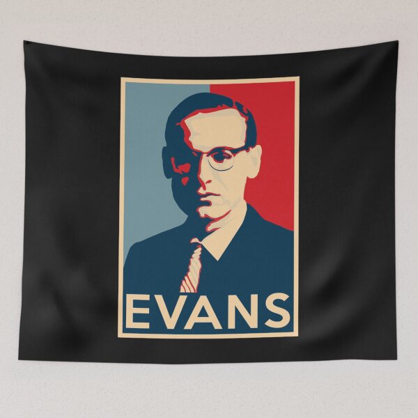 Item preview, Bill Evans Hope Poster - Sizes of Jazz History Classic T-Shirt designed and sold by gregoryfrank1.