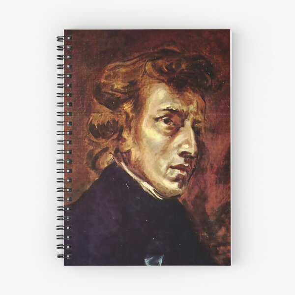 Artikelvorschau, Das Porträt von Frédéric Chopin des französischen Künstlers Eugène Delacroix (1838) entworfen und verkauft von Alexandra Dahl.