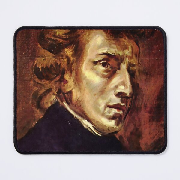 Item preview, The Portrait of Frédéric Chopin by French artist Eugène Delacroix (1838) designed and sold by Alexandra Dahl.