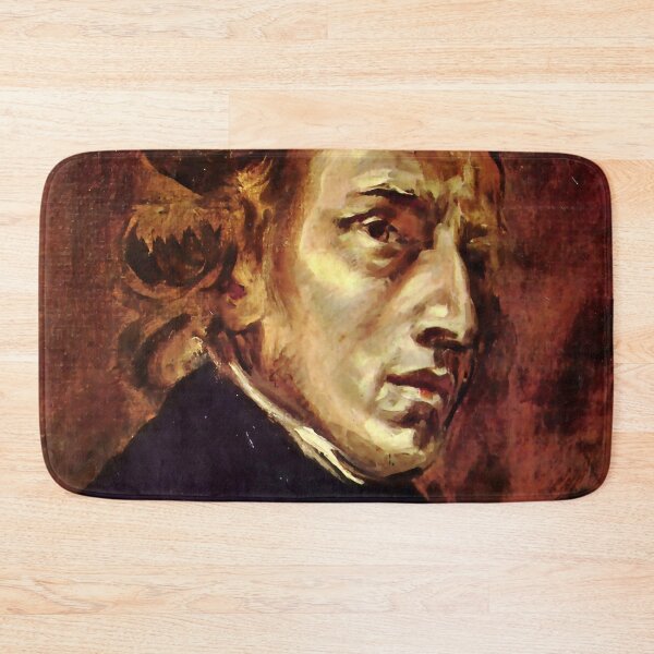 Item preview, The Portrait of Frédéric Chopin by French artist Eugène Delacroix (1838) designed and sold by Alexandra Dahl.