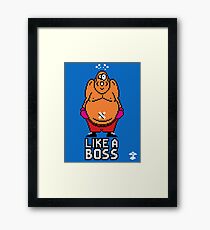 8Bits - Like A Boss - Cloud Nine Framed Print