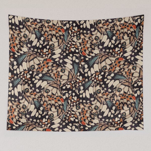 Item preview, Colorful geometric butterfly wing drawing  designed and sold by DarelliBeauty.