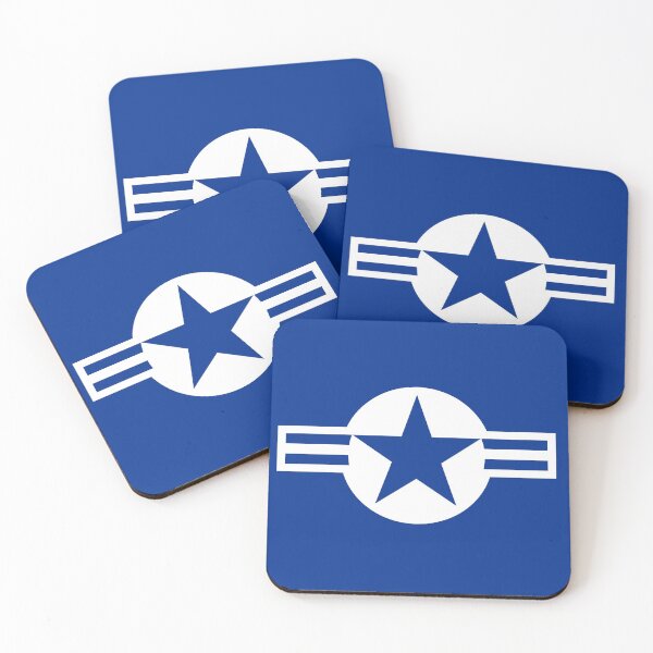 Item preview, Low Visibility White Roundel of the United States Air Force designed and sold by Jukka Heilimo.