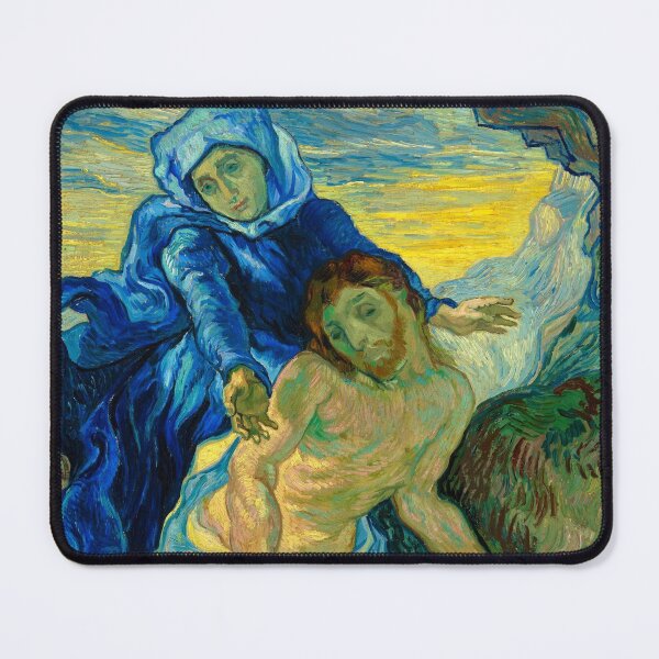 Item preview, Vincent Van Gogh "Pietà (after Delacroix)", 1889 designed and sold by Alexandra Dahl.
