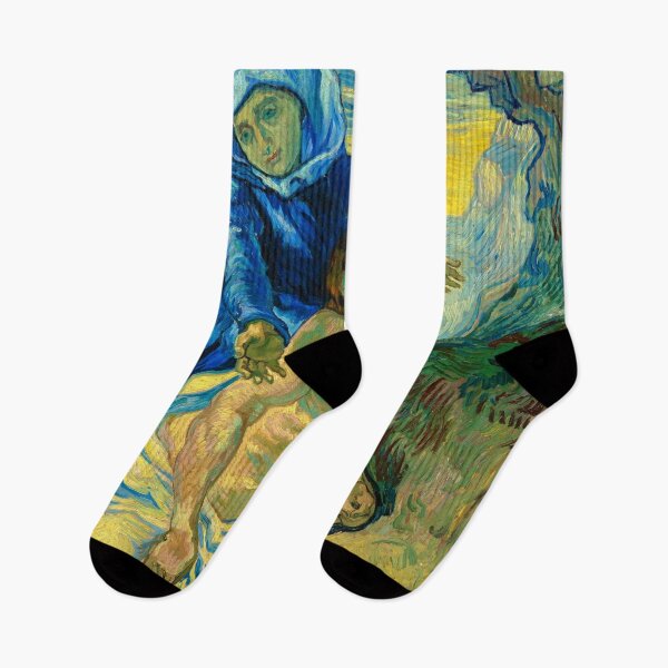 Item preview, Vincent Van Gogh "Pietà (after Delacroix)", 1889 designed and sold by Alexandra Dahl.