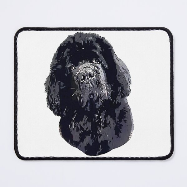 Item preview, Newfoundland Cute Head Tilt designed and sold by ElegantCat.