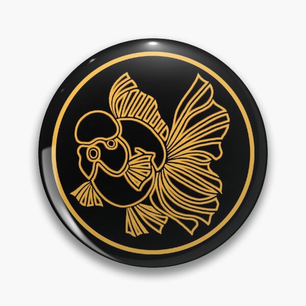 Item preview, Oranda Goldfish Logo 1229D designed and sold by Nosnah.