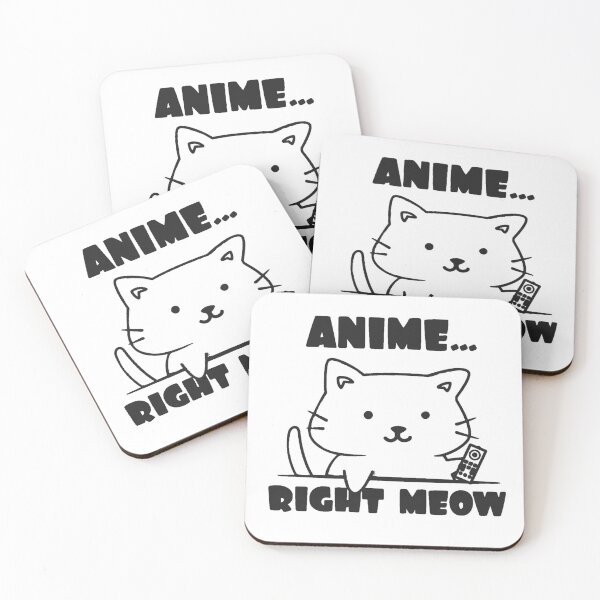 Item preview, Anime right meow! designed and sold by Kawabijutsu21.