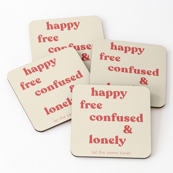 Item preview, Happy, Free, Confused, & Lonely designed and sold by captainbunnyy.