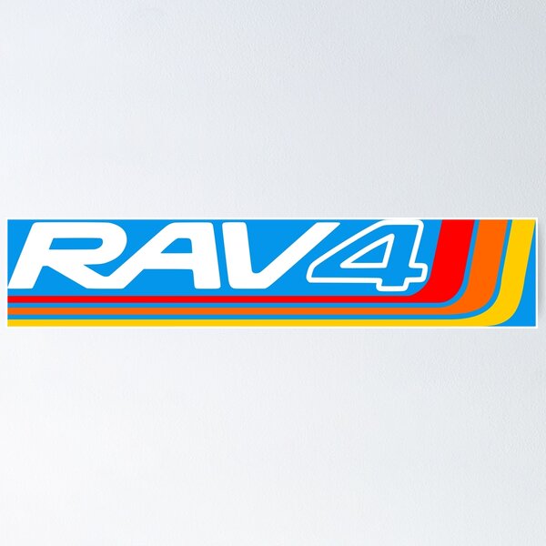 Item preview, RAV4 Heritage color Artwork designed and sold by FlatSixGraphics.