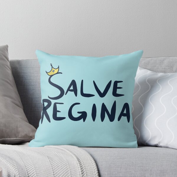 Item preview, Salve Regina with Crown designed and sold by TheCatholicLady.