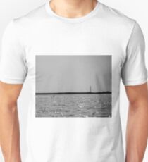 Lighthouse ashore Folly Creek Unisex T-Shirt