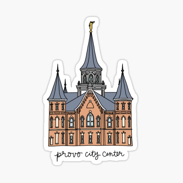 Item preview, Provo City Center Temple designed and sold by haleybekker-art.