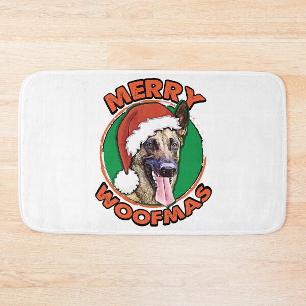 Item preview, Merry Woofmas German Shepherd designed and sold by csoDesign.