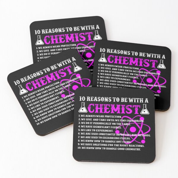 Item preview, 10 Reasons To Be With A Chemist  designed and sold by aryagiri.