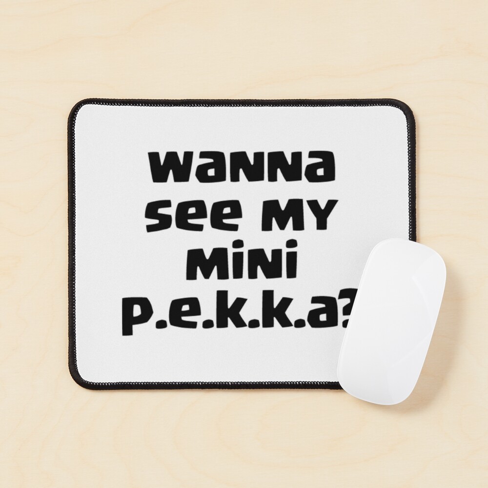 Pegatina for Sale con la obra «¿Quieres ver mi mini PEKKA?» de Borekturecek  | Redbubble