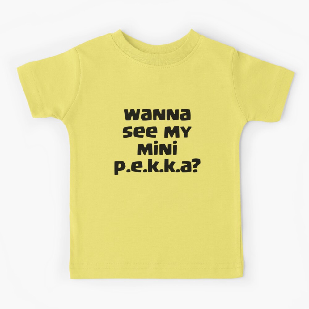 Camiseta para niños for Sale con la obra «¿Quieres ver mi mini PEKKA?» de  Borekturecek | Redbubble