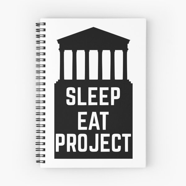 Item preview, Sleep Eat Project designed and sold by wow-designs.