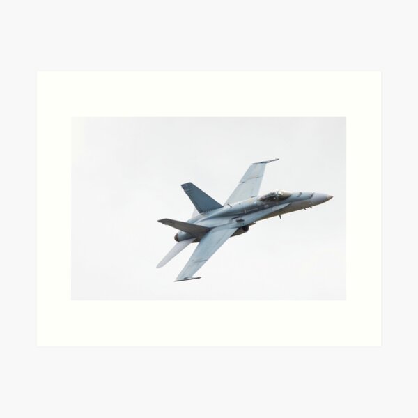 RAAF F/A-18 Classic Hornet Art Print
