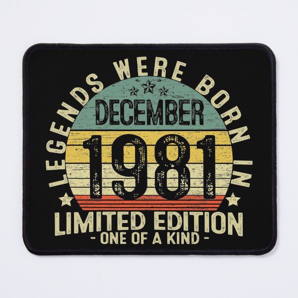 Item preview, 40 Years Old Birthday Legends Were Born In December 1981 designed and sold by MoHaCo.