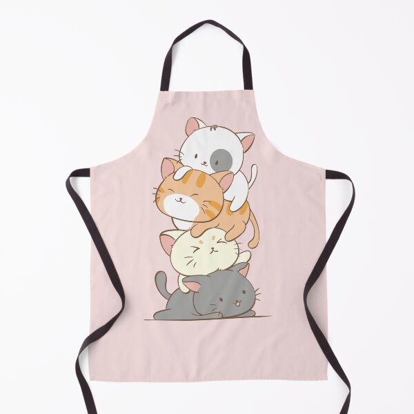 Item preview, Meowtain Cute Kawaii Cat Stack Anime Japanese Harajuku Pastel Aesthetic designed and sold by Irene Koh.
