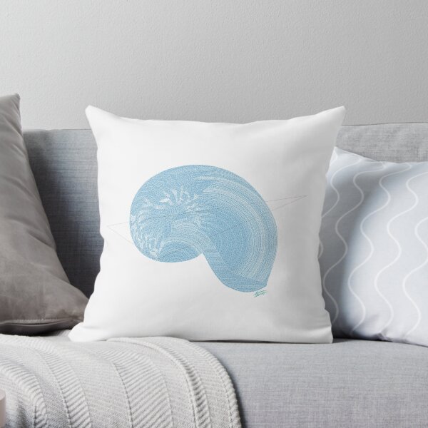 "Gastropoda Crush" Throw Pillow