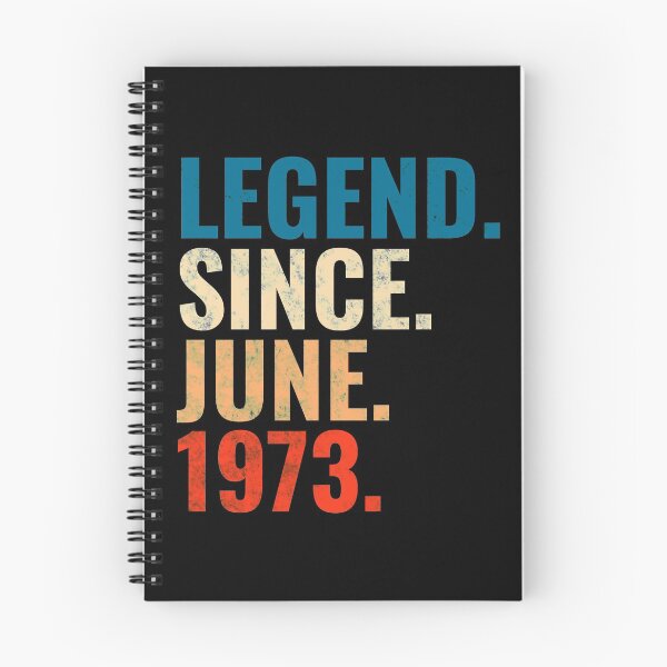Item preview, Legend Since June 1973 Retro Vintage designed and sold by Teelogic.